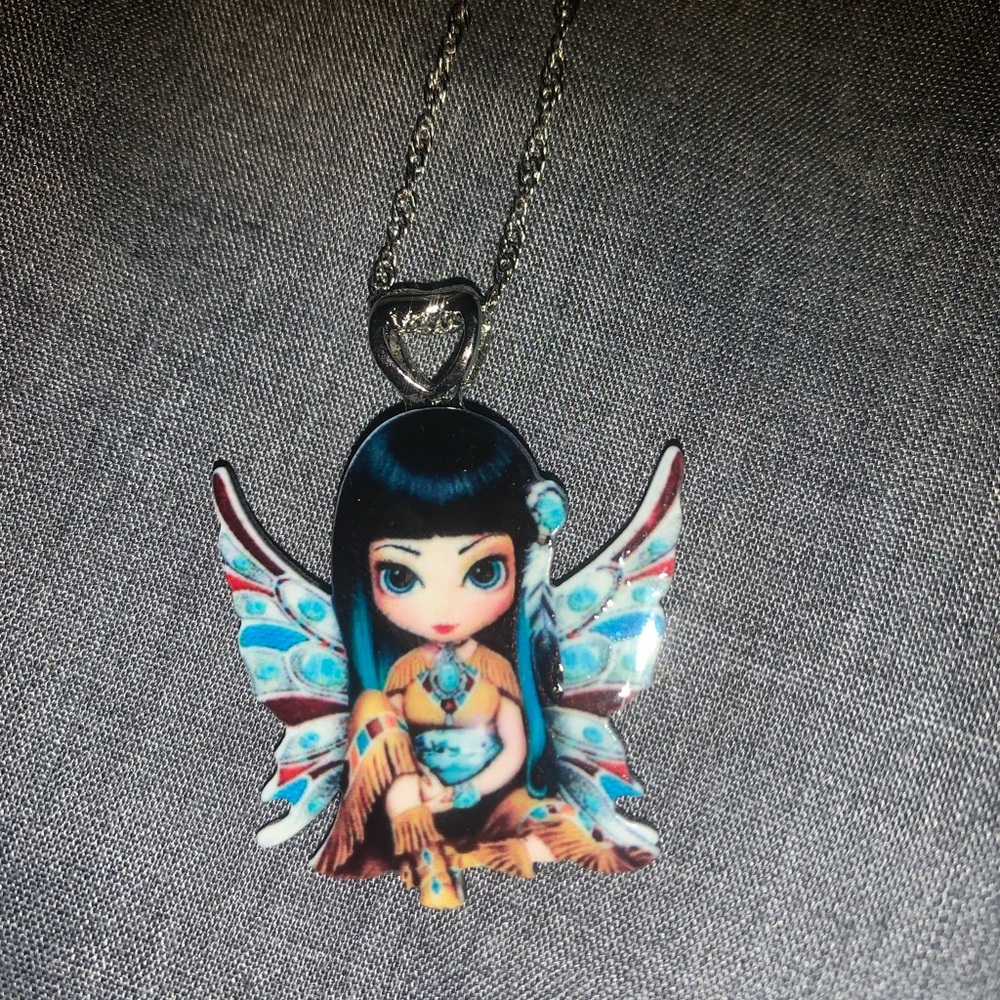 Indian girl necklace